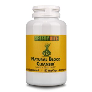 Cápsulas naturales SpeedyVite para limpieza de sangre