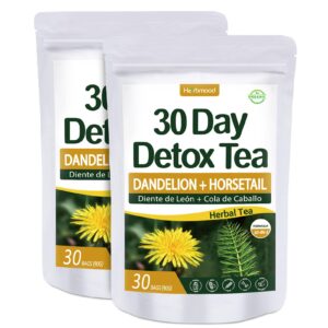 Paquete té detox diente de león Herbmood 30 días