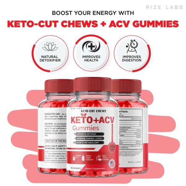 Paquete doble Keto-Cut Chews gomitas para cetosis