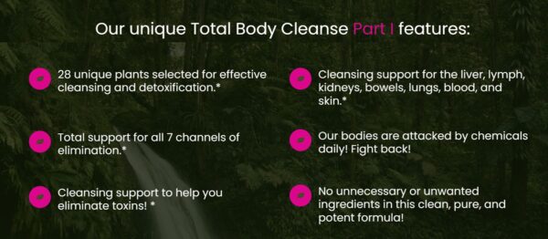 All In Total Body Cleanse apoyo hígado y sistema linfático