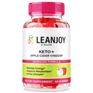 Paquete de gomitas LeanJoy Keto con vinagre de sidra de manzana