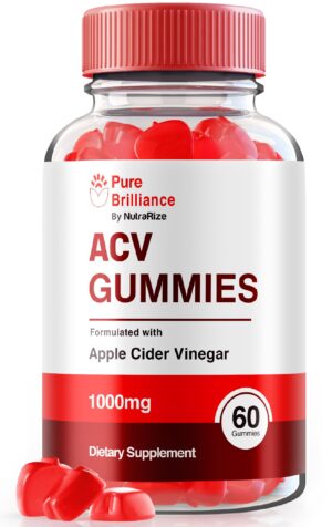 Frasco de gomitas Pure Brilliance ACV Keto 60 piezas