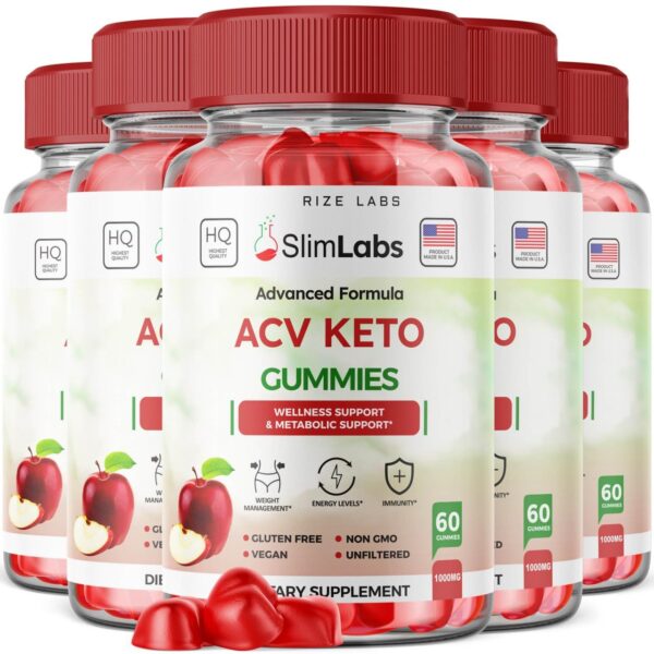 Slim Labs ACV Keto Gummies soporte metabólico y pérdida de peso