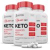 Blast Off Keto ACV pastillas suplemento botella 180 cápsulas