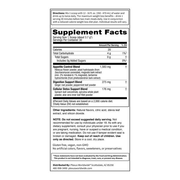 Plexus Restore para energía natural y reparación celular