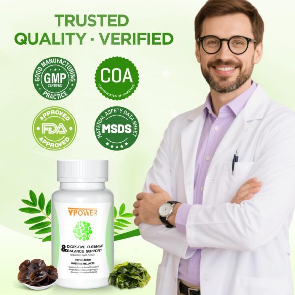 Etiqueta del producto con senna y xos