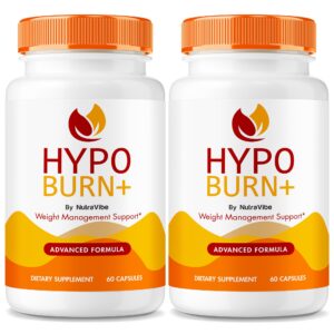 Frontal de NutraVibe Hypo Burn+ cápsulas