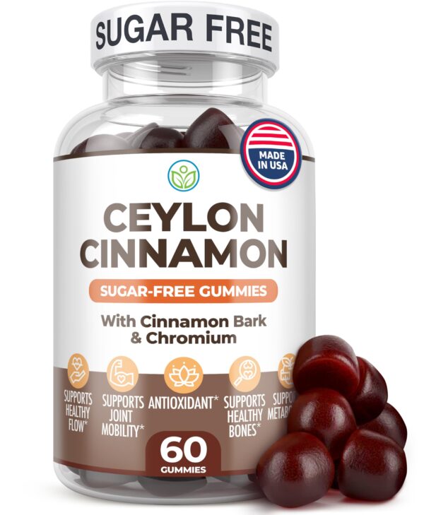 Gomitas Purify Life sin azúcar canela ceilán empaque frontal