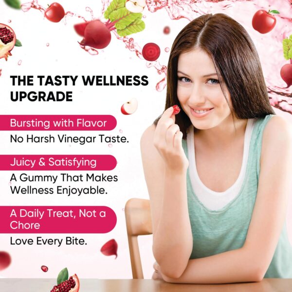 Lipo Bites gomitas veganas para salud diaria femenina