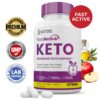 Detalle ingredientes cápsulas Keto ACV Justified Laboratories