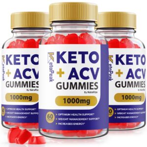 Gomitas KetoPeak Keto ACV para pérdida de peso y grasa abdominal