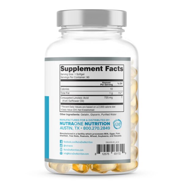 Cápsulas del suplemento NutraOne Weightloss