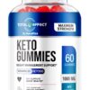 Total Effect Keto Gomitas con vinagre sidra manzana 60 unidades