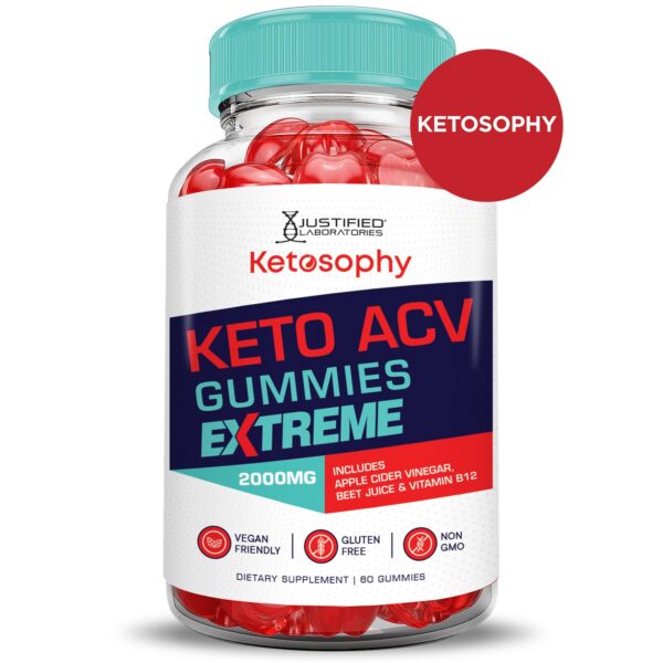 Gomitas Keto ACV para rutina diaria con nutrientes y sabor dulce