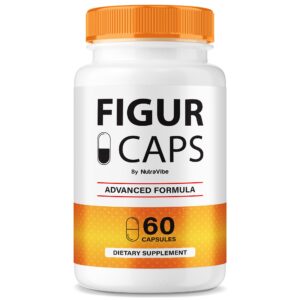 Version 1.0.0 NutraVibe Figur Caps bottle front label