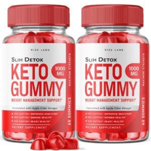 rize labs gomitas slim detox keto ACV suplemento pérdida de peso