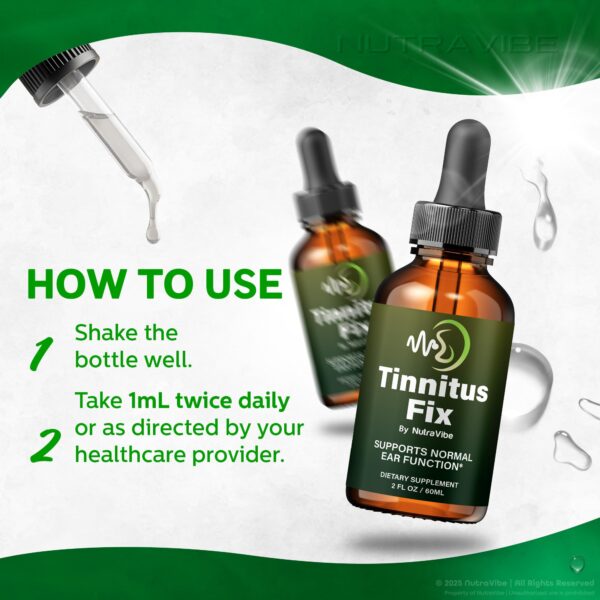 Version 1.0.0 Packs de Tinnitus Fix y gotero