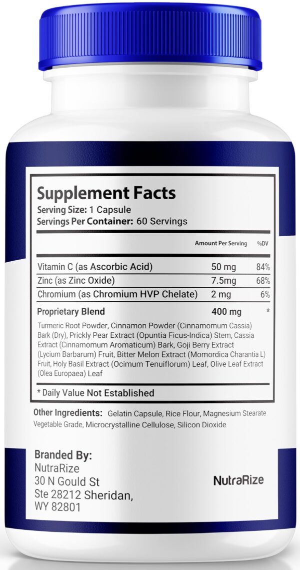 Paquete de 2 Gluco Recover 60 cápsulas cada uno