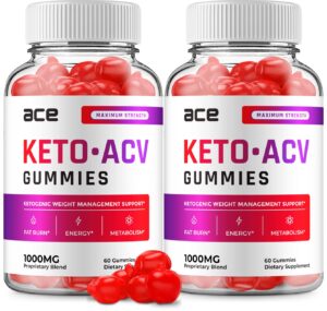Paquete doble Ace Keto ACV gominolas 120 unidades