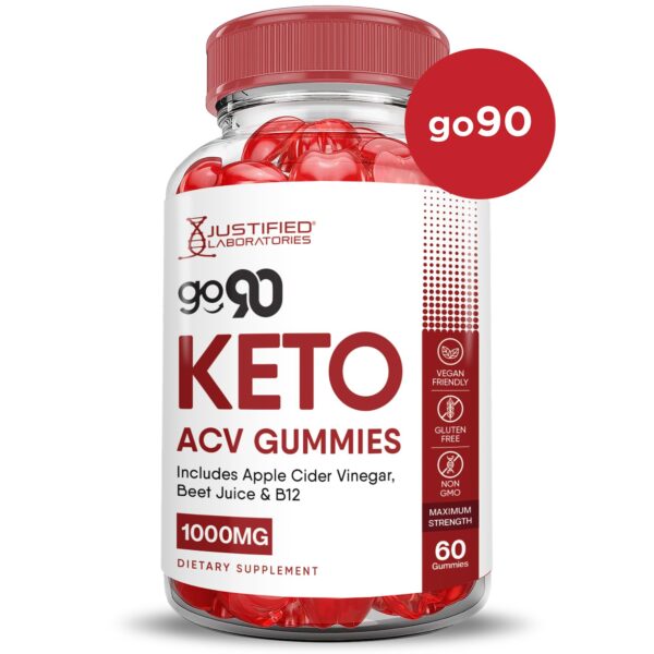 Gomitas Go 90 Keto ACV con jugo de remolacha y vitamina B12