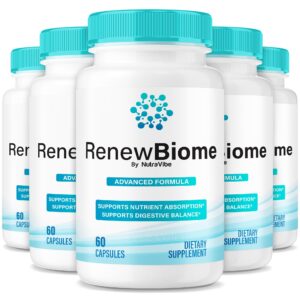 Paquetes RenewBiome 5 unidades para salud digestiva y piel