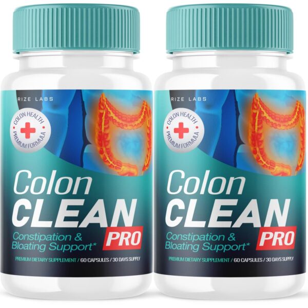 Colon Clean Pro cápsulas paquete de 120 para salud intestinal