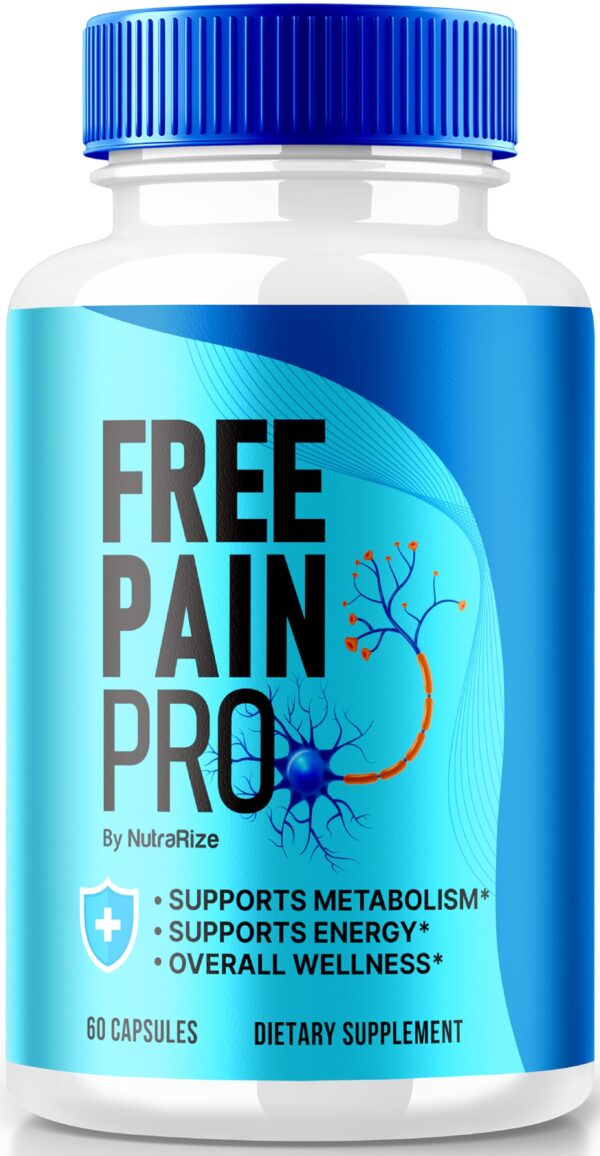 nutrarize cápsulas free pain pro fórmula natural keto 60 unidades