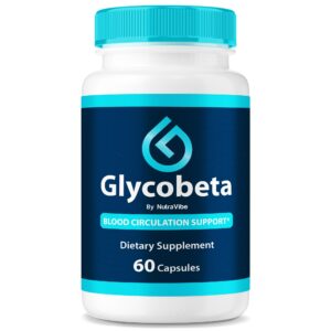 NutraVibe Glycobeta cápsulas en frasco