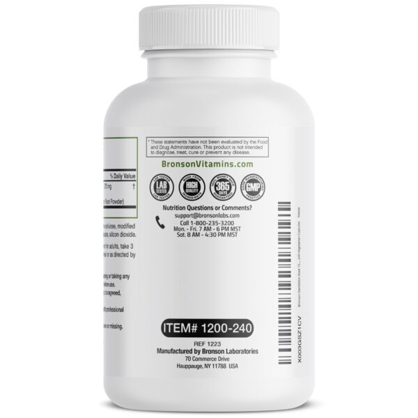 Suplemento Bronson diurético tradicional alta potencia