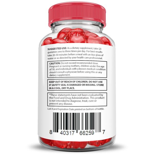 Gomitas Destiny Keto ACV fórmula avanzada vegana