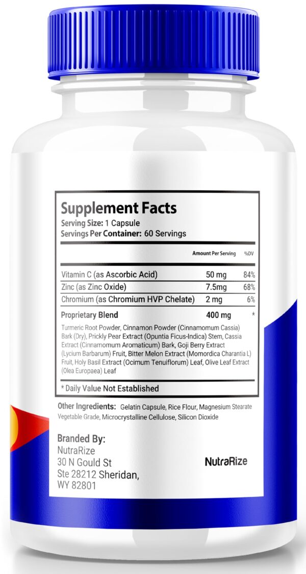 Paquete de 5 NutraRize Diabextan cápsulas bienestar integral