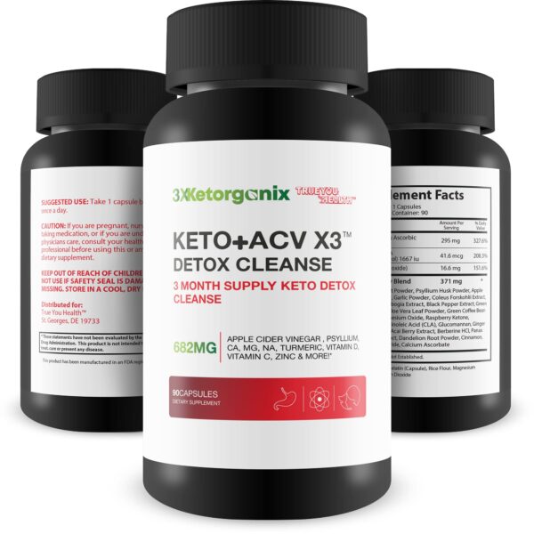 Suplemento keto detox natural para salud y energía