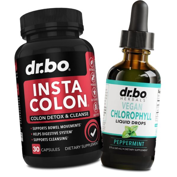 Botella gotas líquidas clorofila detox vegano cuerpo