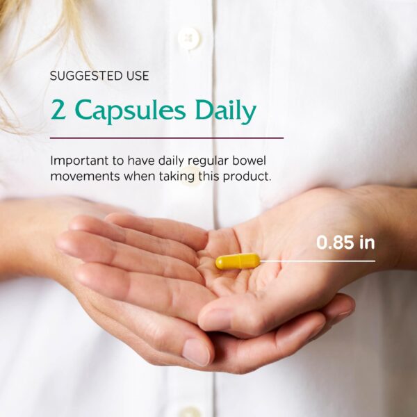 Vista lateral paquete Vitanica Hepafem cápsulas