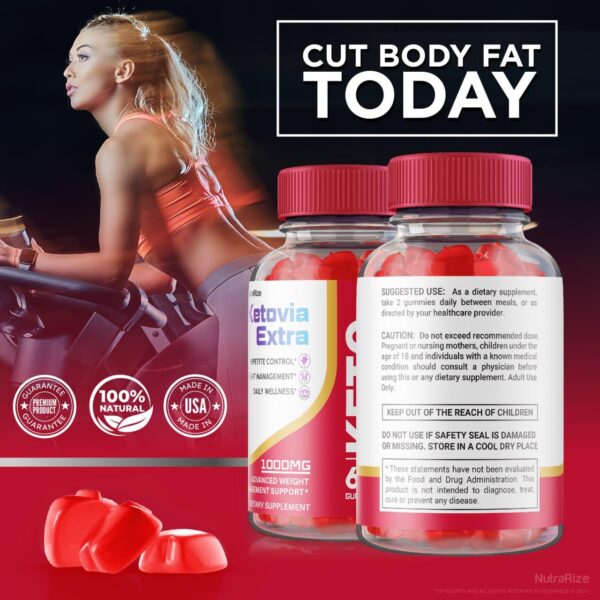 Gomitas Ketovia Keto ACV suplemento suplemento energético