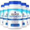 Paquete de 5 Glyco Defender suplemento circulatorio 300 cápsulas
