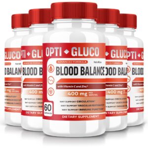 Opti Gluco suplemento natural cápsulas para niveles saludables