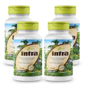 Version 1.0.0 Intra Lifestyles cápsulas con 23 extractos botánicos