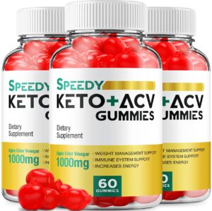 Gomitas Speedy Keto ACV paquete de 3