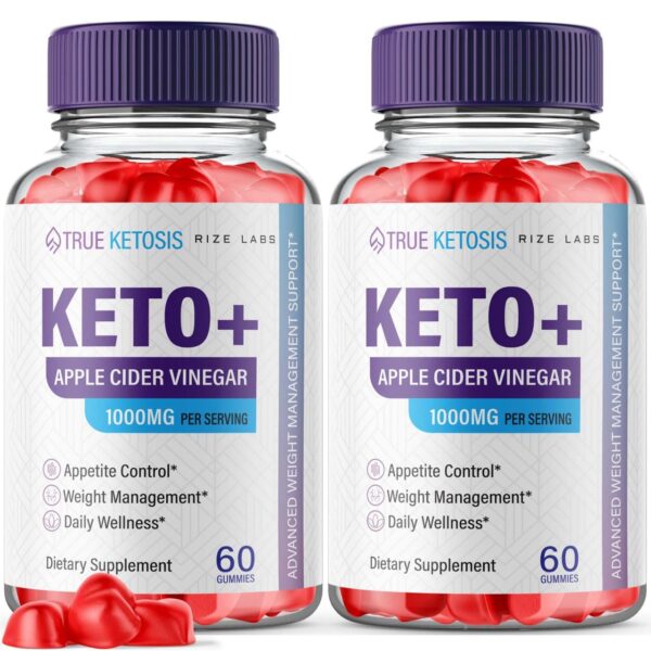 Gomitas True Ketosis ACV para pérdida avanzada de peso