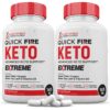 Quick Fire Keto ACV Extreme frascos paquete 2