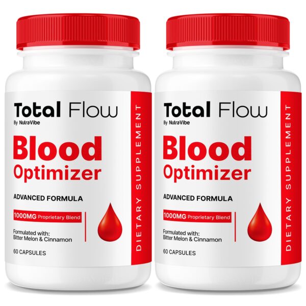 Frasco de Total Flow Blood Balance frente