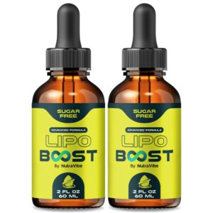 NutraVibe Lipo Boost botella frontal