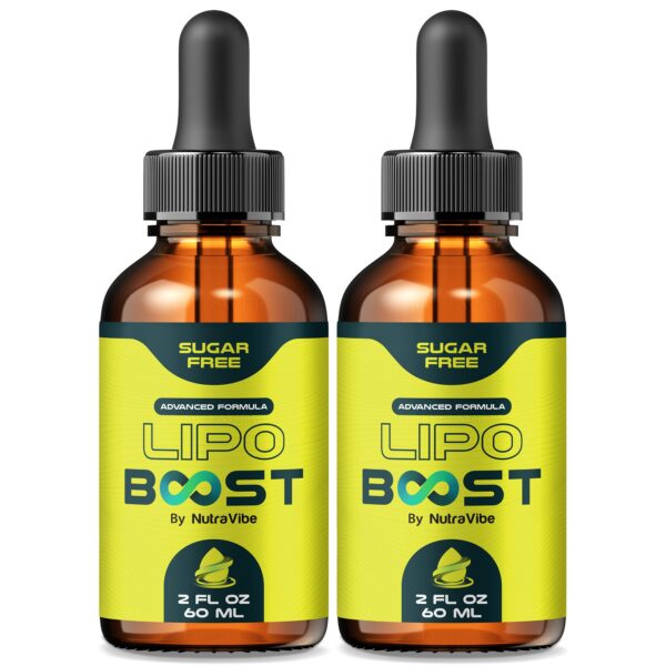 NutraVibe Lipo Boost botella frontal