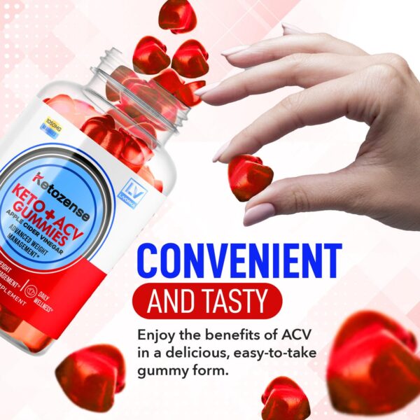 Gomitas profesionales Ketozense vinagre manzana