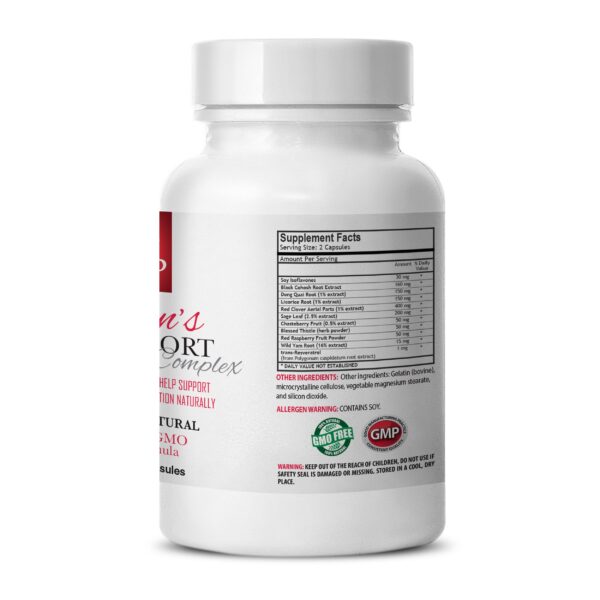 Suplementos menopausia y ciclo menstrual mujeres naturales