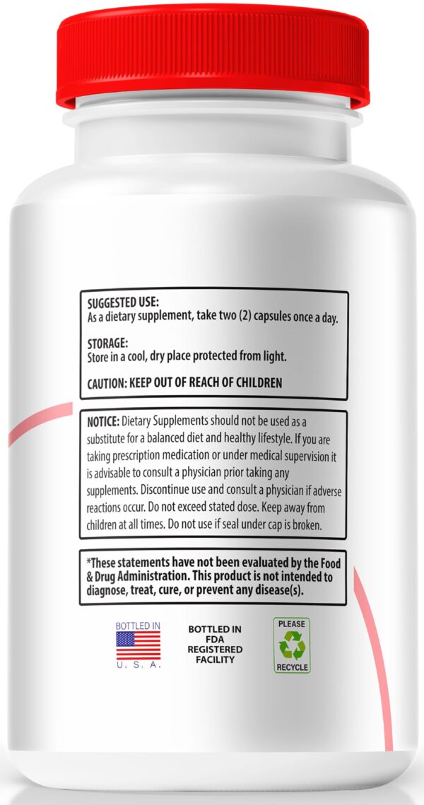 Cápsulas Lipid Control Plus con ingredientes naturales