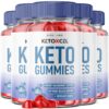 Gomitas KetoXcel ACV para pérdida de peso avanzada paquete frontal