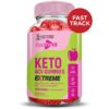 Paquete de gomitas Fast Track Keto ACV con B12 y betabel