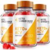 Gomitas Keto Shred Max NutraRize paquete de 3 para pérdida peso